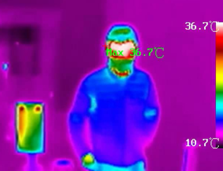 covid 19 coronavirus thermal body temeprature detection